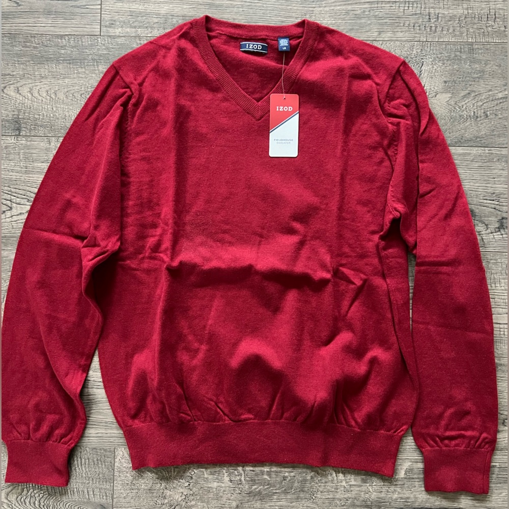 IZOD Men’s V Neck Sweater